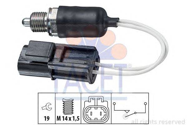 Выключатель, фара заднего хода FACET 76314