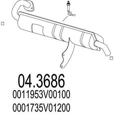 Катализатор MTS 04.3686