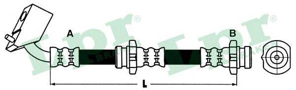 Тормозной шланг LPR 6T46358