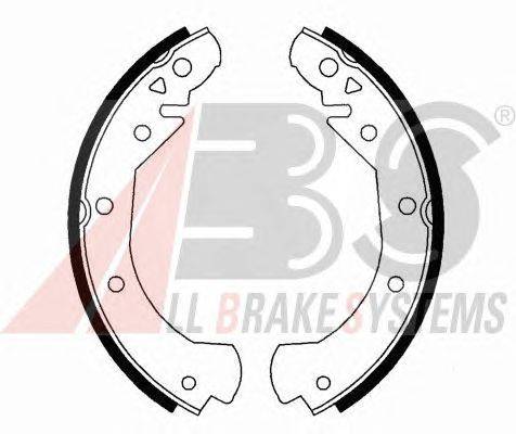 Комплект тормозных колодок A.B.S. 40564