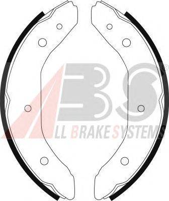 Комплект тормозных колодок A.B.S. 8981
