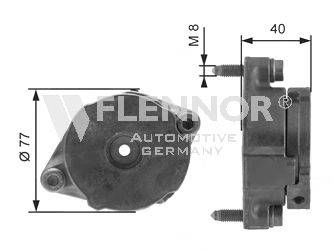 Натяжная планка, поликлиновой ремень FLENNOR FA99048