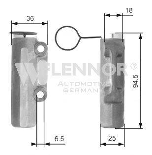 Успокоитель, зубчатый ремень FLENNOR FD99200