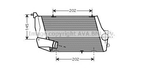 Интеркулер AVA QUALITY COOLING AI4219