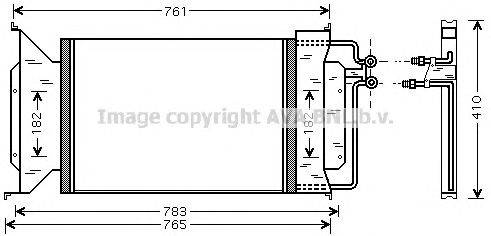 Конденсатор, кондиционер AVA QUALITY COOLING CT5028