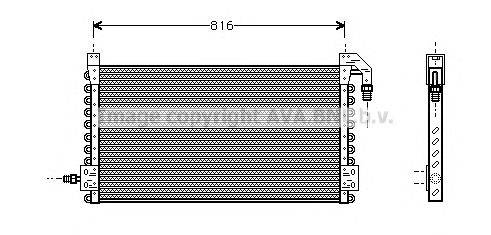 Конденсатор, кондиционер AVA QUALITY COOLING VL5014