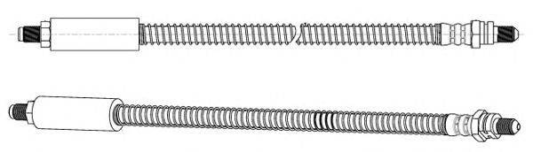 Тормозной шланг KAWE 511708