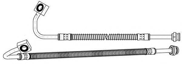 Тормозной шланг KAWE 512896