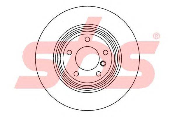 Тормозной диск sbs 1815201562