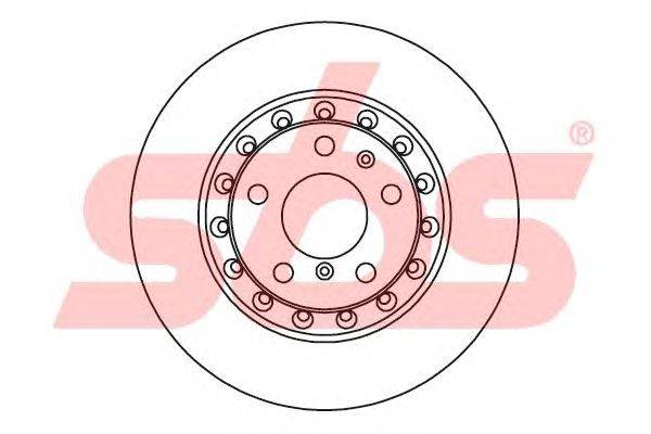 Тормозной диск sbs 18152047126