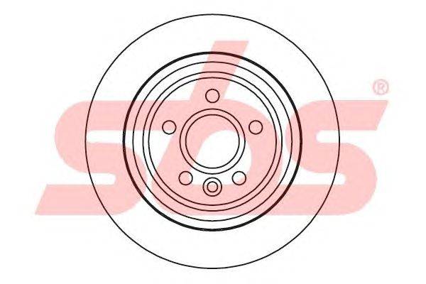 Тормозной диск sbs 1815204857