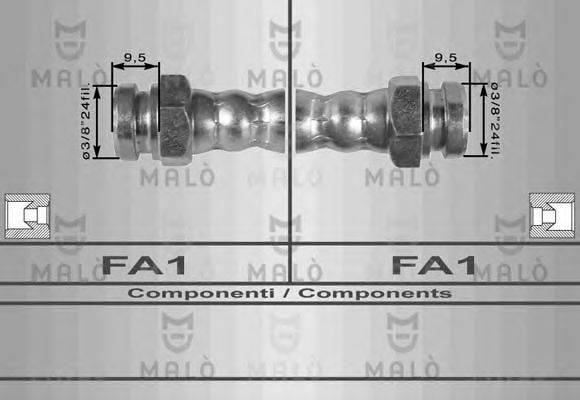 Тормозной шланг MALÒ 8100