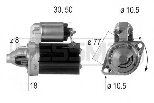 Стартер MESSMER 220595