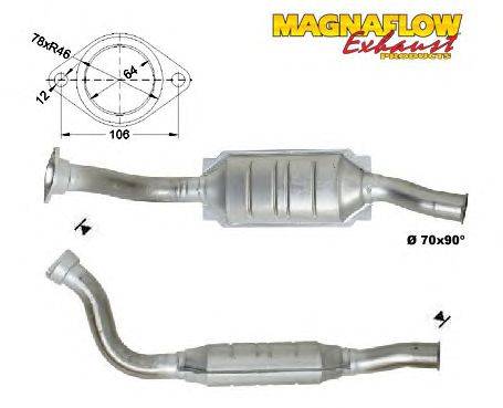 Катализатор MAGNAFLOW 80966D