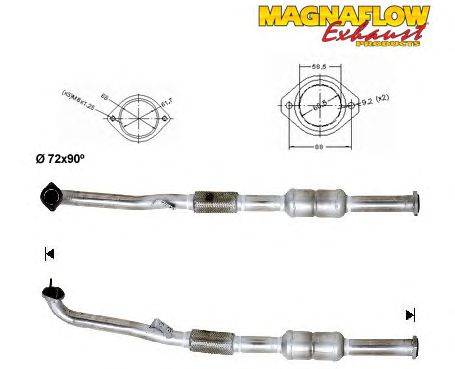 Катализатор MAGNAFLOW 76803D