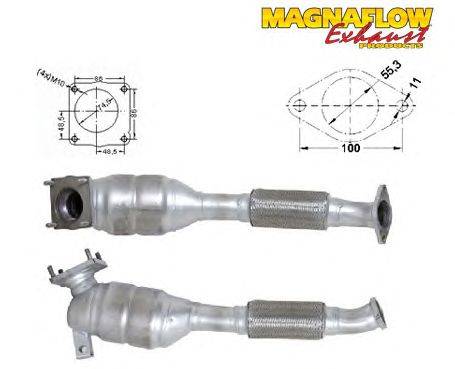 Катализатор MAGNAFLOW 72517D