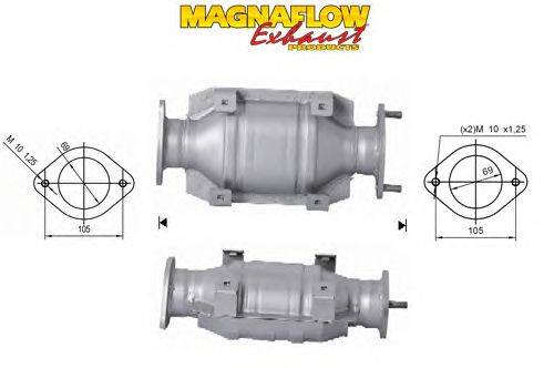 Катализатор MAGNAFLOW 85618