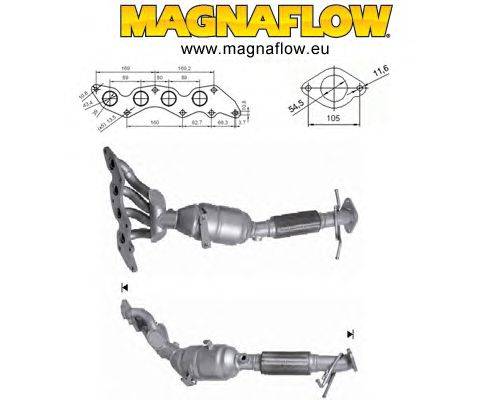 Катализатор MAGNAFLOW 62505