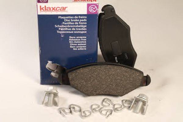 Комплект тормозных колодок, дисковый тормоз KLAXCAR FRANCE 24733z