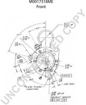 Стартер PRESTOLITE ELECTRIC M0017318ME