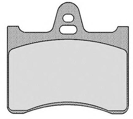 Комплект тормозных колодок, дисковый тормоз RAICAM 144.0