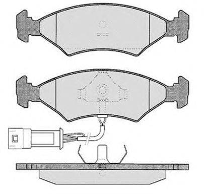 Комплект тормозных колодок, дисковый тормоз RAICAM 219.1