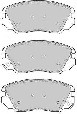 Комплект тормозных колодок, дисковый тормоз FREMAX FBP-1659