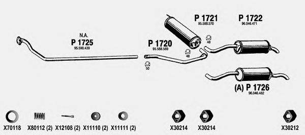 Система выпуска ОГ FENNO CI008