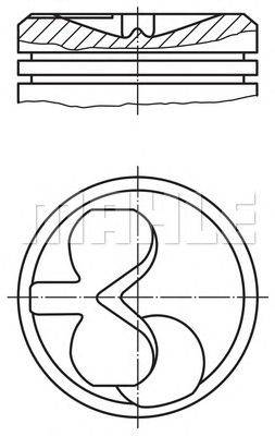 Поршень PERFECT CIRCLE 56 04378 0