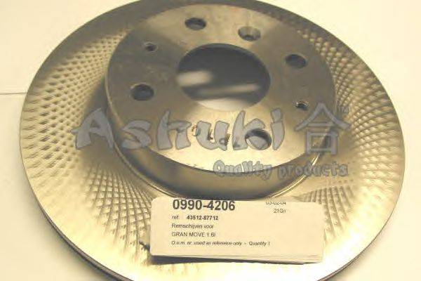 Тормозной диск ASHUKI 09904206