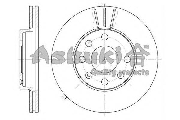 Амортизатор ASHUKI I625-04