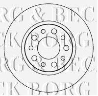 Тормозной диск BORG & BECK BBD4515