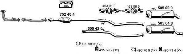 Система выпуска ОГ ERNST 090120