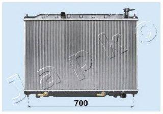 Радиатор, охлаждение двигателя JAPKO RDA213050