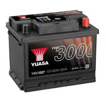 Стартерная аккумуляторная батарея YUASA YBX3027