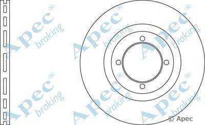 Тормозной диск APEC braking DSK2113