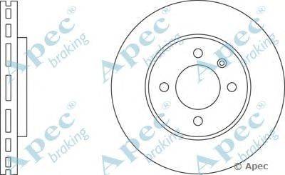 Тормозной диск APEC braking DSK2187