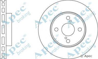 Тормозной диск APEC braking DSK2208