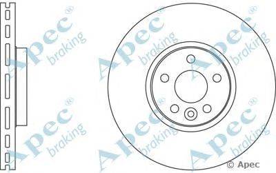 Тормозной диск APEC braking DSK2696