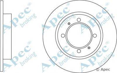 Тормозной диск APEC braking DSK2761
