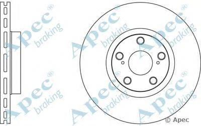 Тормозной диск APEC braking DSK2789