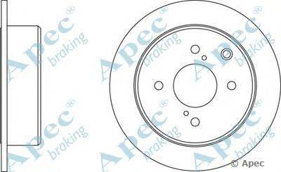 Тормозной диск APEC braking DSK368