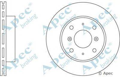 Тормозной диск APEC braking DSK522