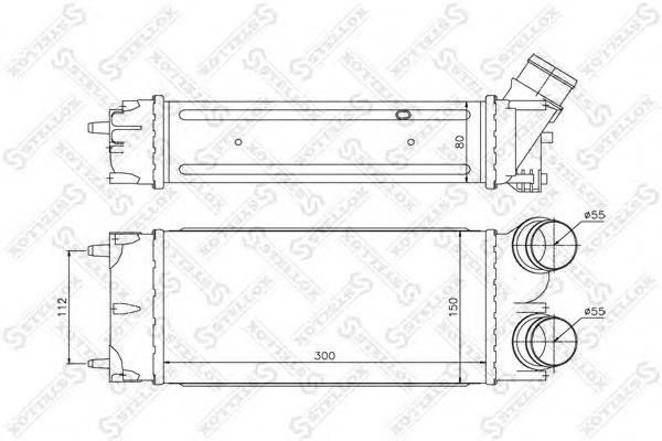 Интеркулер STELLOX 10-40191-SX