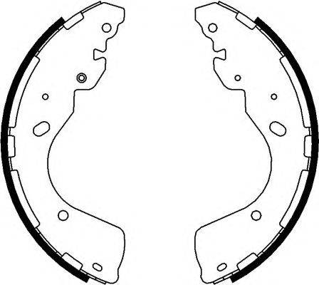 Комплект тормозных колодок HELLA PAGID 8DB 355 022-011