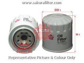 Масляный фильтр SAKURA  Automotive C-1001
