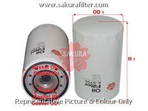 Масляный фильтр SAKURA  Automotive C-5705