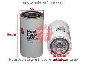 Топливный фильтр SAKURA  Automotive FC-5507