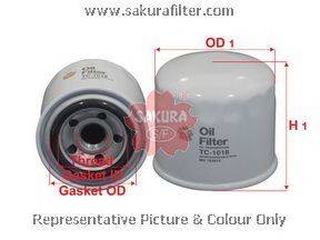 Масляный фильтр SAKURA  Automotive TC1018