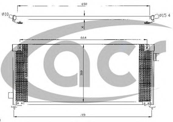 Конденсатор, кондиционер ACR 300382